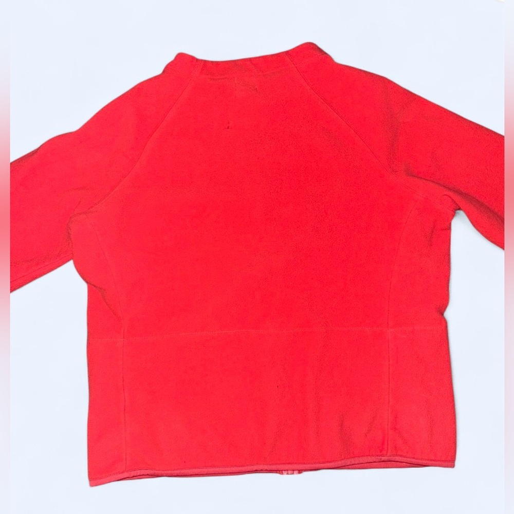Calvin Klein Men's Fleece Red Full-Zip Jacket - Size Large - Picture 4 of 7